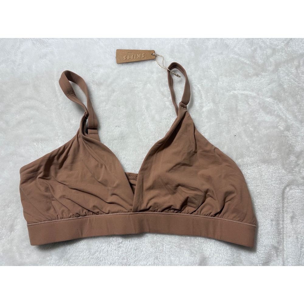 SKIMS Fits Everybody Triangle Bralette Sienna Brown BR-TRI-2024‎ Size 2X NWT